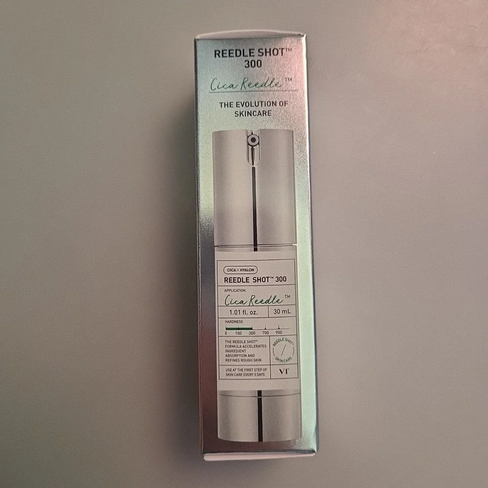 VT COSMETICS CICA Reedle Shot 300, Advanced Night Exosome,‎ Microneedling Serum